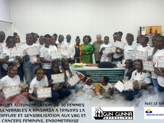 Kinshasa : l’Alliance SABZE ASBL renforce l’autonomisation économique et sociale de 37 femmes vulnérables (2026)